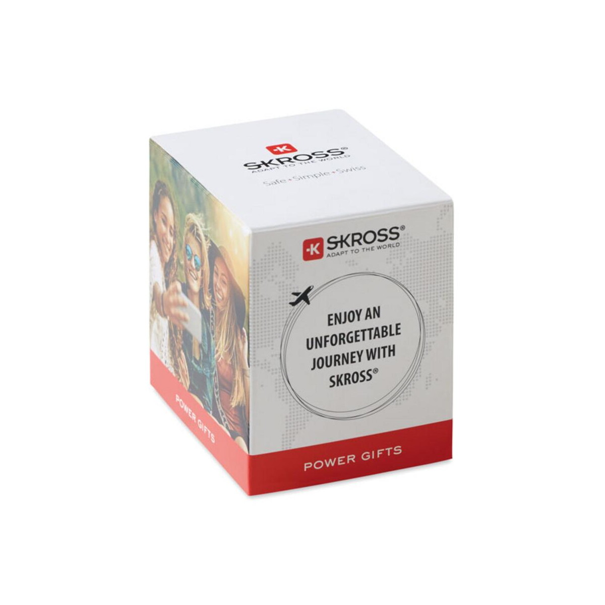 Adaptery podróżne z logo – adapter podrozny skross mo9325-06-box Adapter podrozny SKROSS mo9325-06-box