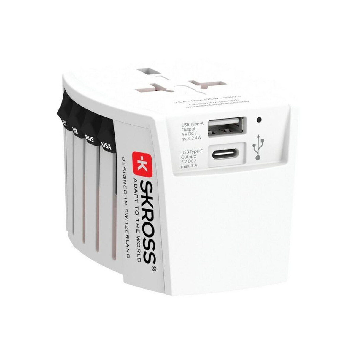 Adaptery podróżne z logo – adapter podróżny skross muv 2 VSK12-02_RB1.302962__B_1 Adapter podróżny SKROSS MUV 2 VSK12-02_RB1.302962__B_1
