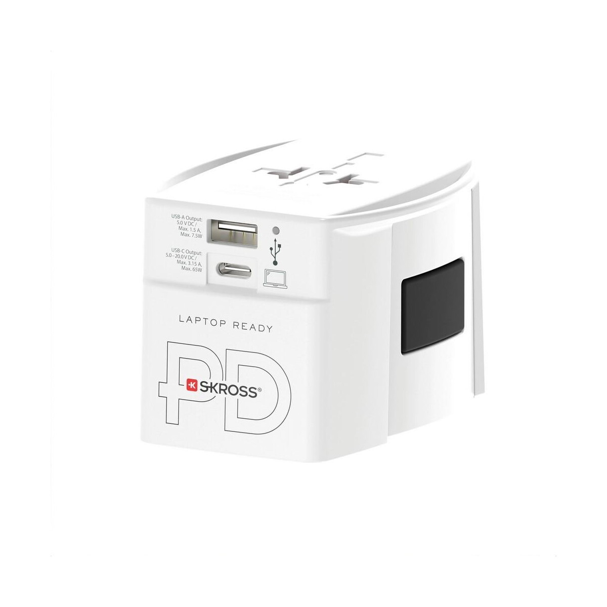 Adaptery podróżne z logo – adapter podróżny skross muv 65w VSK13-02_RB1.302976__B_2 Adapter podróżny SKROSS MUV 65W VSK13-02_RB1.302976__B_2