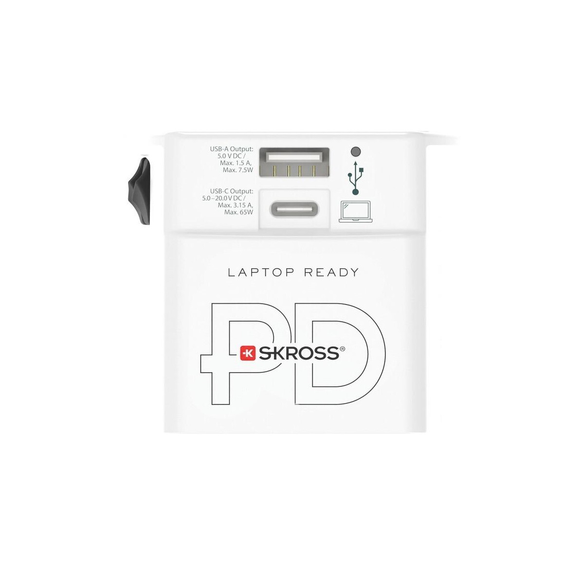 Adaptery podróżne z logo – adapter podróżny skross muv 65w VSK13-02_RB1.302976__B_3 Adapter podróżny SKROSS MUV 65W VSK13-02_RB1.302976__B_3