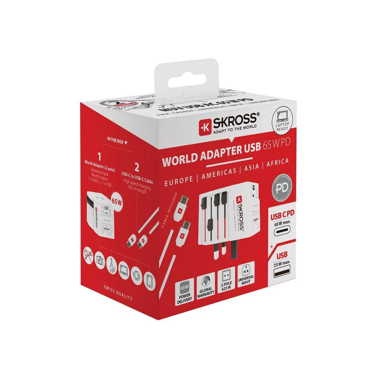 Adaptery podróżne z logo – adapter podróżny skross muv 65w VSK13-02_RB1.302976__P_500 Adapter podróżny SKROSS MUV 65W VSK13-02_RB1.302976__P_500