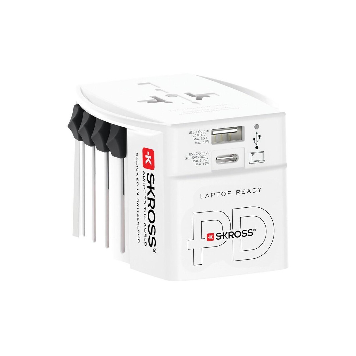 Adaptery podróżne z logo – adapter podróżny skross muv 65w VSK13-02_RB1.302976__S_0 Adapter podróżny SKROSS MUV 65W VSK13-02_RB1.302976__S_0