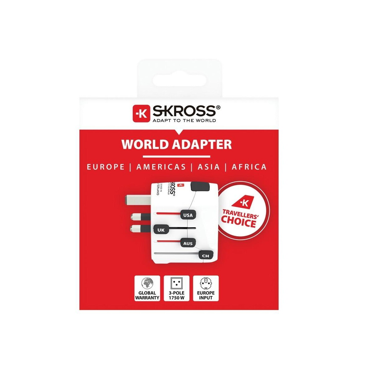 Adaptery podróżne z logo – adapter podróżny skross pro VSK11-02_RB1.103145__P_500 Adapter podróżny SKROSS Pro VSK11-02_RB1.103145__P_500