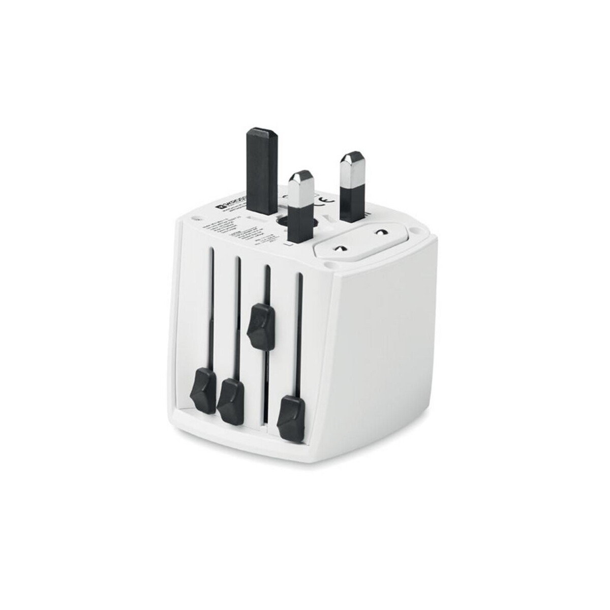 Adaptery podróżne z logo – muv micro. 2-pole muv micro mo8841-06-side MUV micro. 2-pole MUV MICRO mo8841-06-side