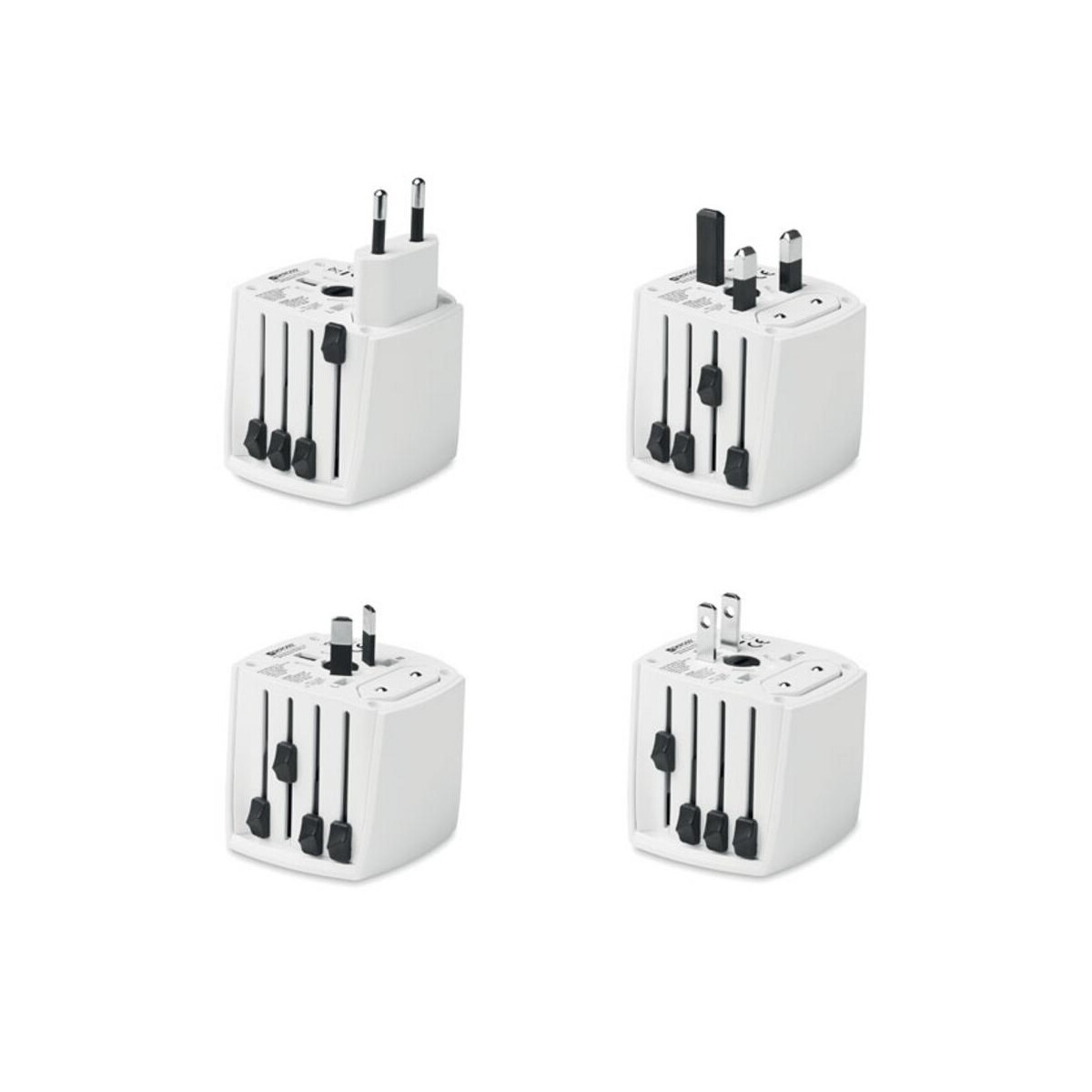 Adaptery podróżne z logo – muv micro. 2-pole muv micro mo8841-06 MUV micro. 2-pole MUV MICRO mo8841-06