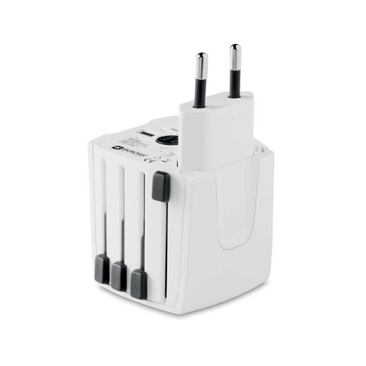 Adaptery podróżne z logo – muv micro. 2-pole muv micro mo8841-06b MUV micro. 2-pole MUV MICRO mo8841-06b