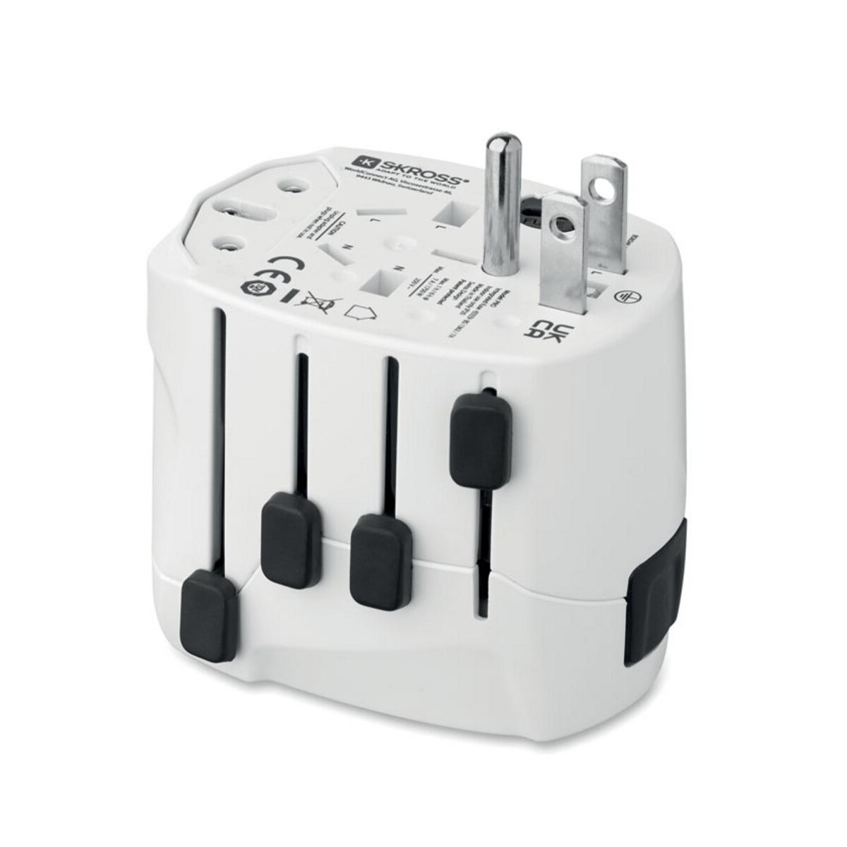 Adaptery podróżne z logo – skross® pro 3-biegunowy pro 3-pole mo2982-06-picture1 SKROSS® PRO 3-biegunowy PRO 3-POLE mo2982-06-picture1