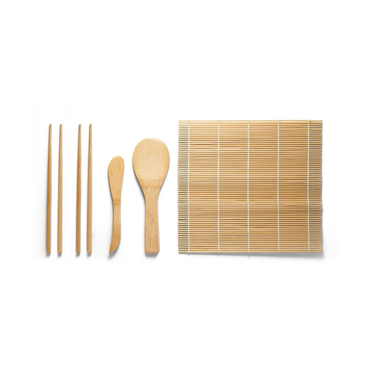 Akcesoria do kuchni z logo – morimoto. bambusowy zestaw do sushi 94314_160-a MORIMOTO. Bambusowy zestaw do sushi 94314_160-a