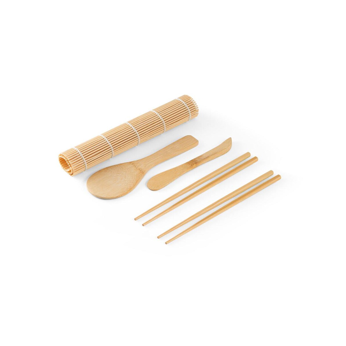 Akcesoria do kuchni z logo – morimoto. bambusowy zestaw do sushi 94314_160 MORIMOTO. Bambusowy zestaw do sushi 94314_160