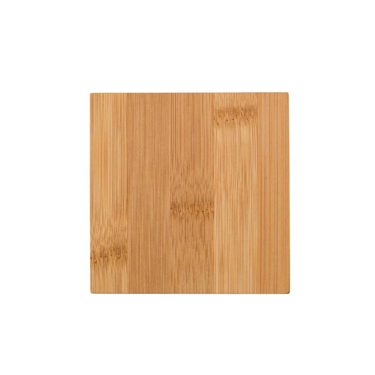 Akcesoria do kuchni z logo – zestaw bambusowych podkładek pod kubek, 4 szt. V8871-17_ITP01 Zestaw bambusowych podkładek pod kubek, 4 szt. V8871-17_ITP01