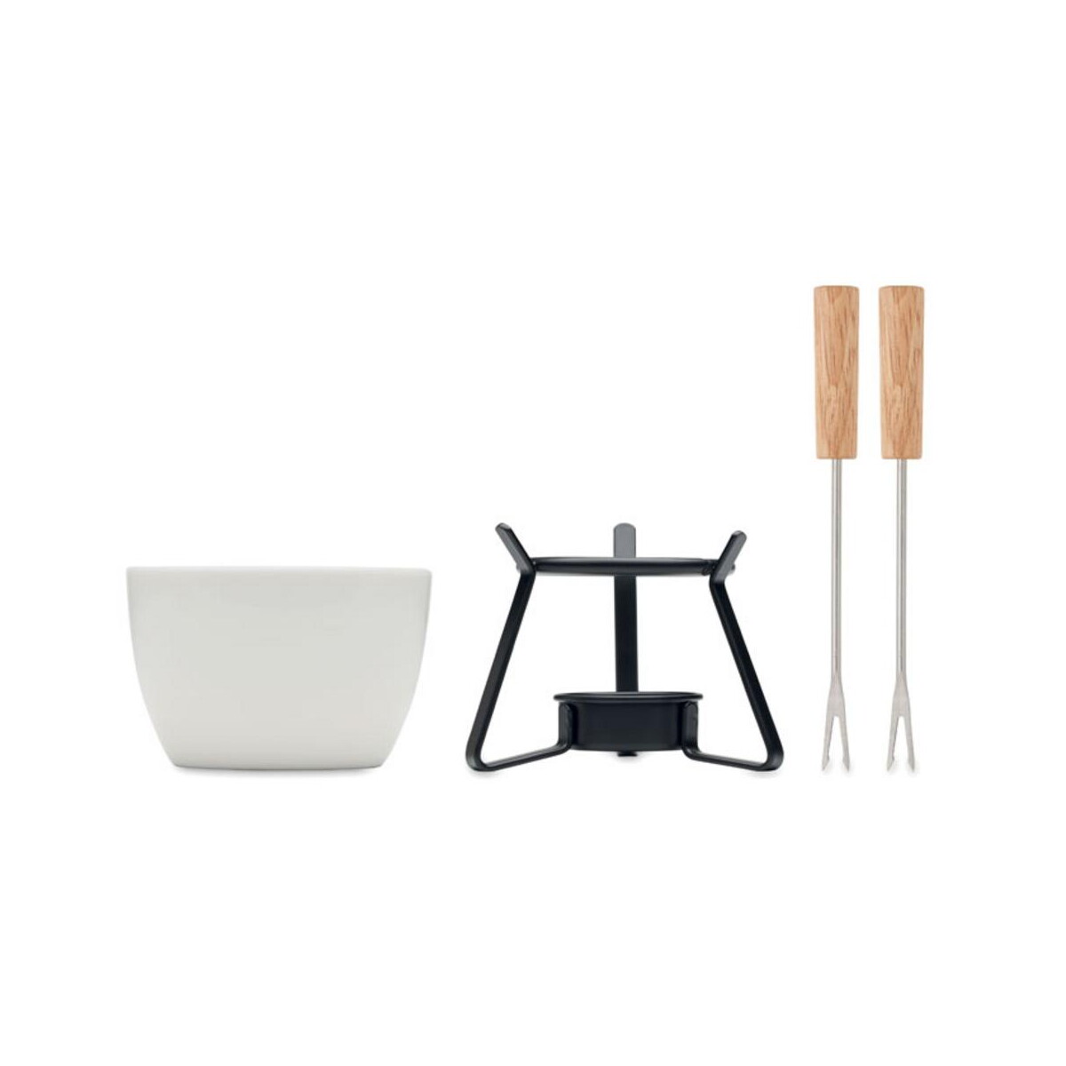 Akcesoria do kuchni z logo – zestaw do fondue 240 ml kase mo2385-06-open Zestaw do fondue 240 ml KASE mo2385-06-open