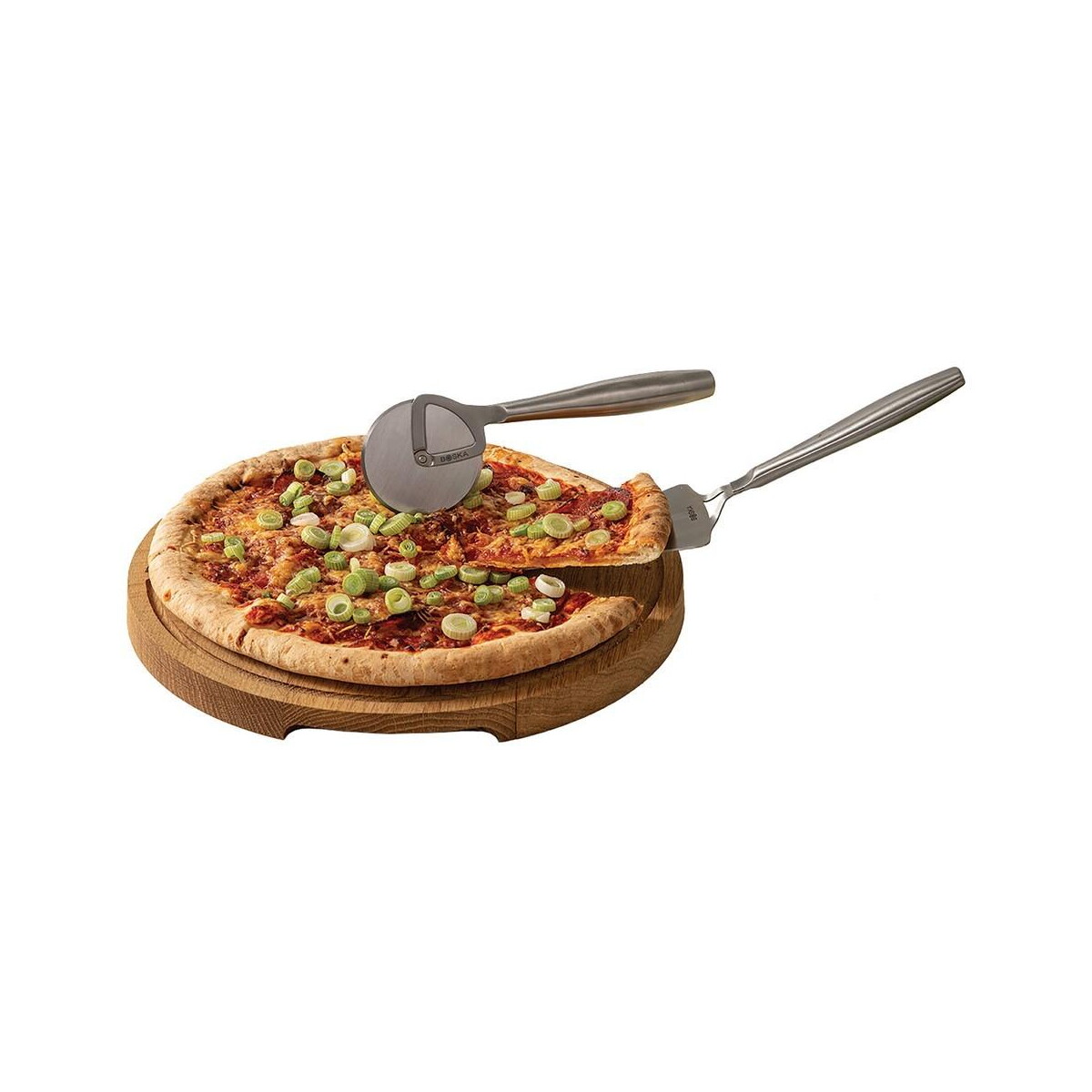 Akcesoria do kuchni z logo – zestaw do pizzy boska copenhagen VSB06-15_RB320550__B_2 Zestaw do pizzy BOSKA Copenhagen VSB06-15_RB320550__B_2