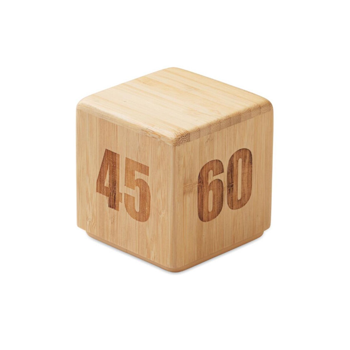 Akcesoria do łazienki z logo – bambusowy zegar z funkcją drzem curt mo2933-40-back Bambusowy zegar z funkcją drzem CURT mo2933-40-back