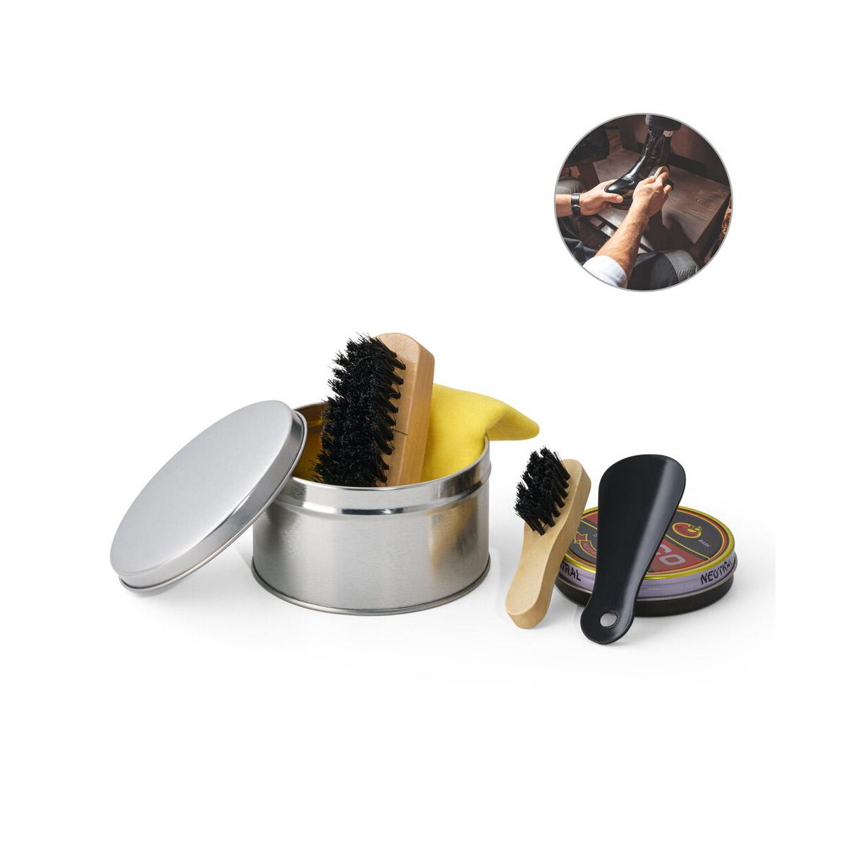COBB. 6-częściowy zestaw do czyszczenia obuwia 98117_set