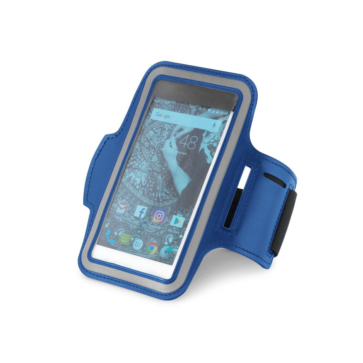 Akcesoria do smartfonów z logo – confor. opaska z pu z miękką obudową na smartfon 6.5″ 97207_114 CONFOR. Opaska z PU z miękką obudową na smartfon 6.5