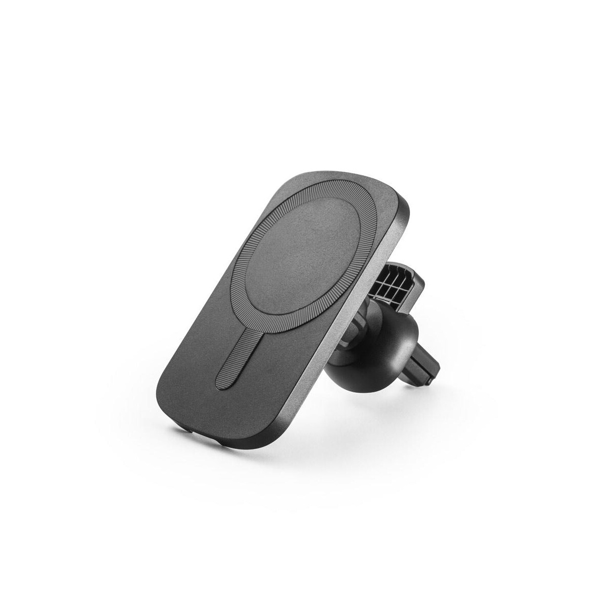 Akcesoria do smartfonów z logo – koch. samochodowy uchwyt na smartfon z bezprzewodową ładowarką magnetyczną 15w ze abs pochodzącego z recyklingu (100% rabs) 97168_103 KOCH. Samochodowy uchwyt na smartfon z bezprzewodową ładowarką magnetyczną 15W ze ABS pochodzącego z recyklingu (100% rABS) 97168_103