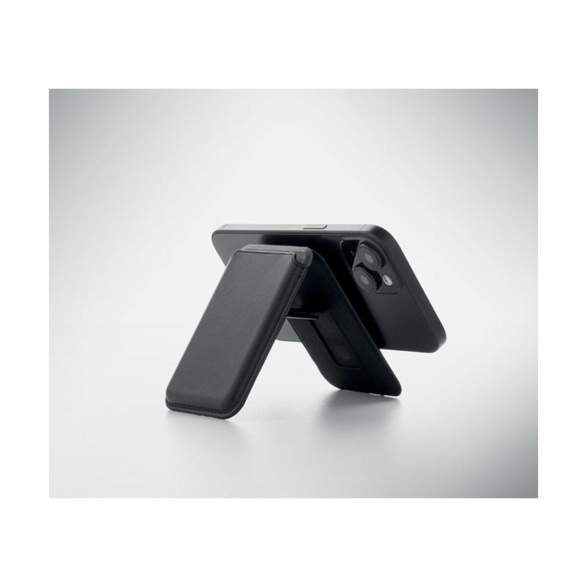 Akcesoria do smartfonów z logo – magnetyczne etui na kartę karta stand mo2983-03-ambiant Magnetyczne etui na kartę KARTA STAND mo2983-03-ambiant