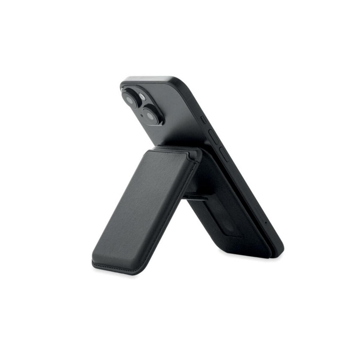 Akcesoria do smartfonów z logo – magnetyczne etui na kartę karta stand mo2983-03-open Magnetyczne etui na kartę KARTA STAND mo2983-03-open