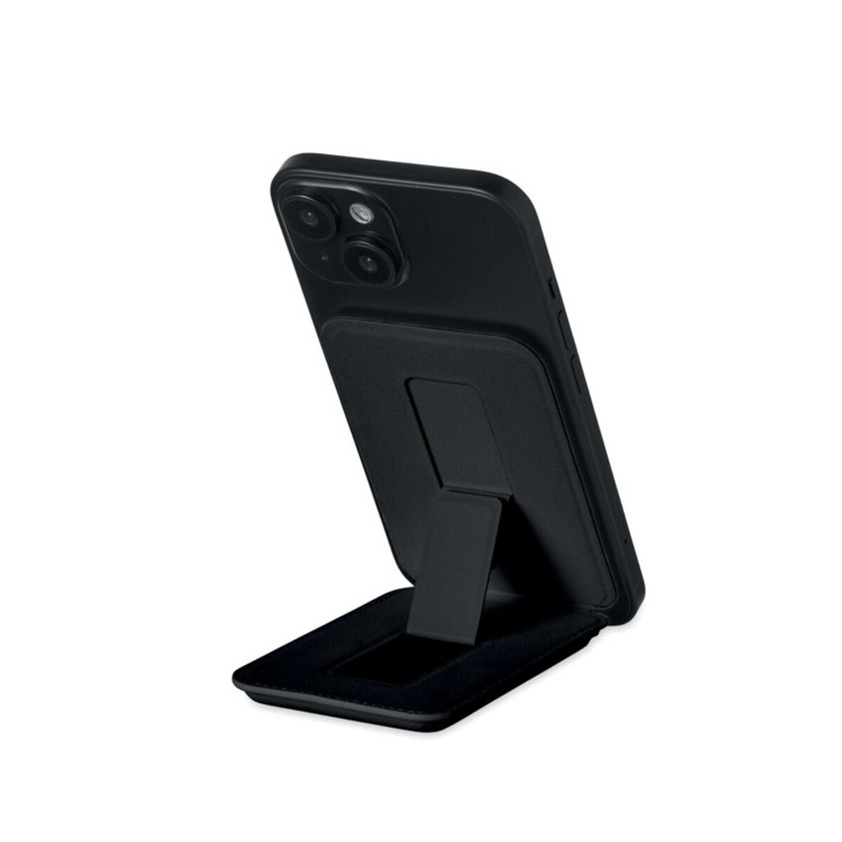 Akcesoria do smartfonów z logo – magnetyczne etui na kartę karta stand mo2983-03-side Magnetyczne etui na kartę KARTA STAND mo2983-03-side