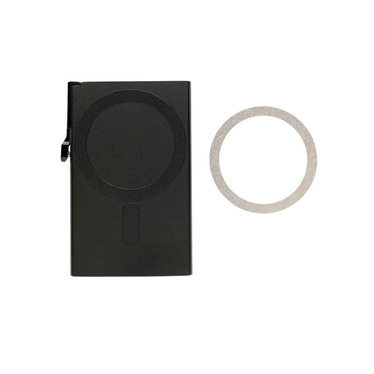 Akcesoria do smartfonów z logo – magnetyczne etui na kartę kredytową, ochrona rfid P820.9501_AAB01 Magnetyczne etui na kartę kredytową, ochrona RFID P820.9501_AAB01