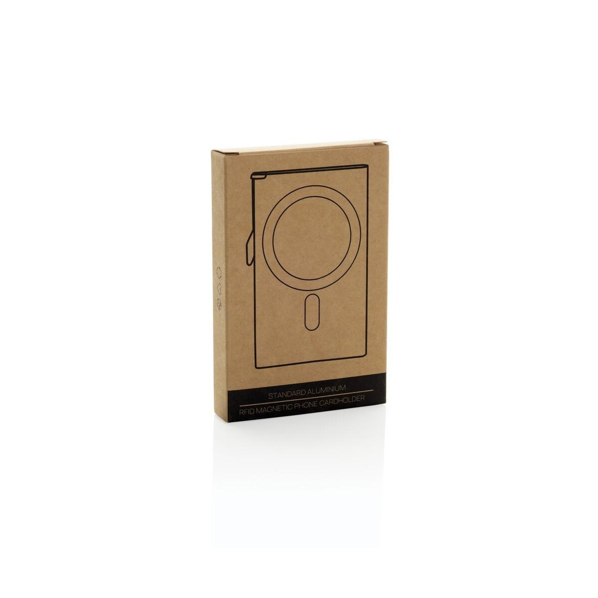 Akcesoria do smartfonów z logo – magnetyczne etui na kartę kredytową, ochrona rfid P820.9501__P_501 Magnetyczne etui na kartę kredytową, ochrona RFID P820.9501__P_501