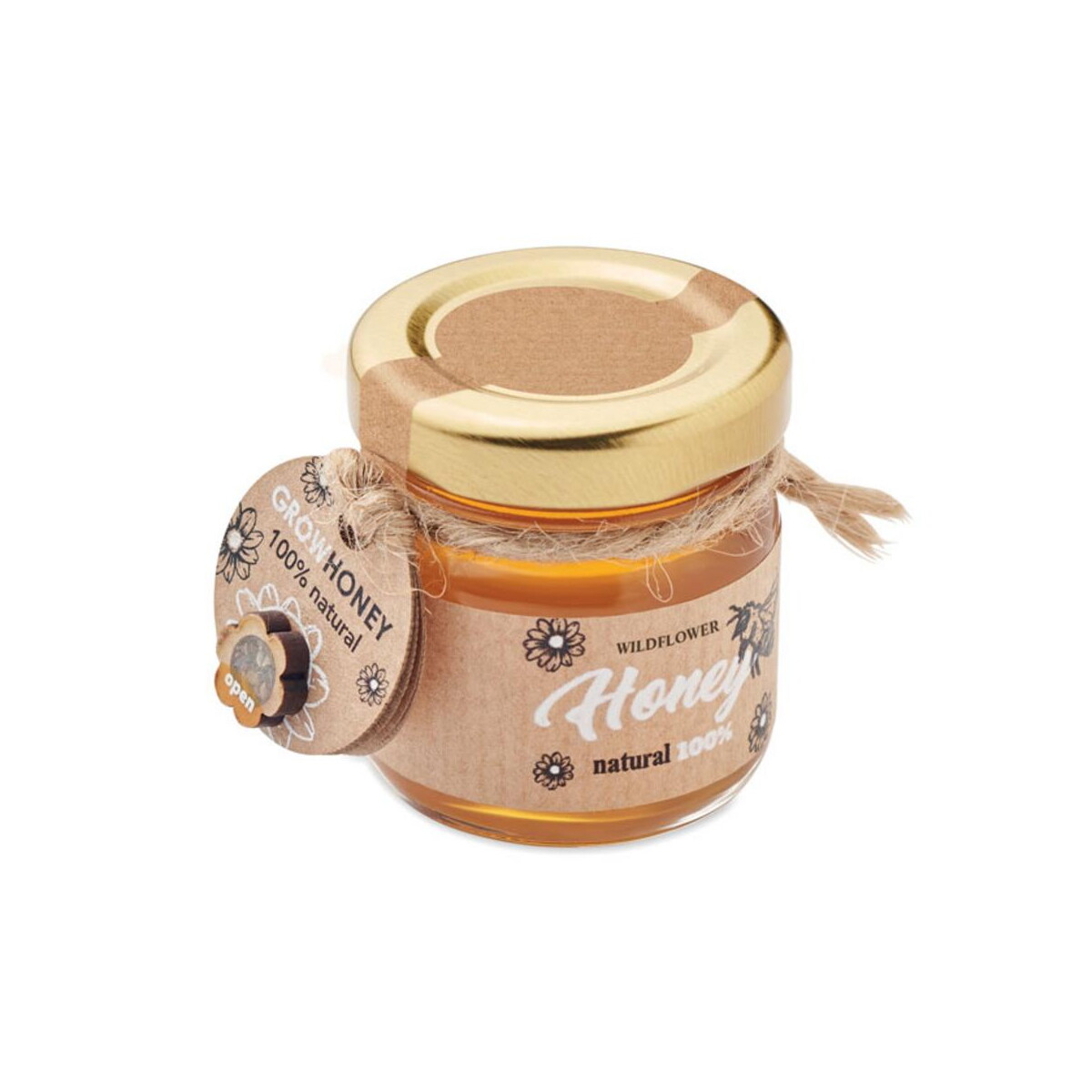 Artykuły do domu z logo – miód wielokwiatowy 50 gr bumle mo6439-40 Miód wielokwiatowy 50 gr BUMLE mo6439-40
