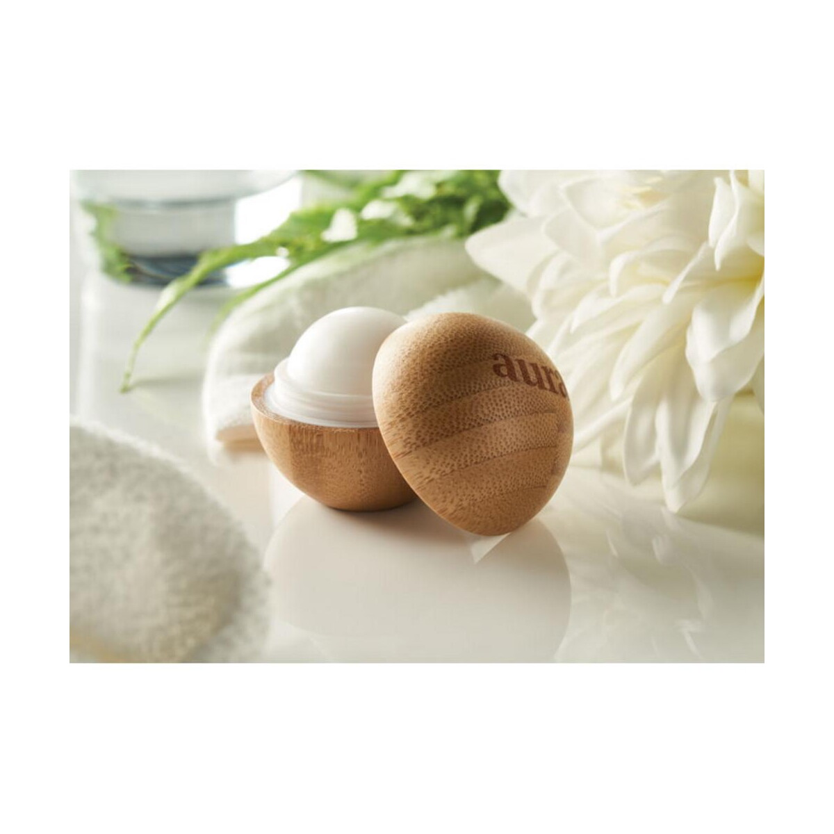 Balsamy do ust z logo – balsam do ust w bambusie soft lux mo6753-40-ambiant Balsam do ust w bambusie SOFT LUX mo6753-40-ambiant