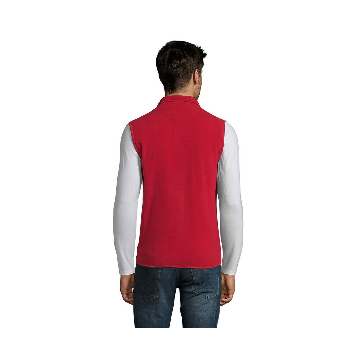 Bezrękawniki z logo – norway uni cardigan 320g norway s51000-rd-back NORWAY UNI CARDIGAN 320g NORWAY s51000-rd-back