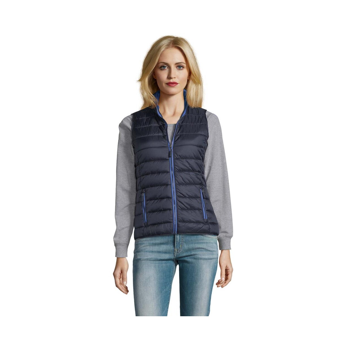 Bezrękawniki z logo – wave damska kamizelka 180g wave women s01437-ny WAVE Damska kamizelka 180g WAVE WOMEN s01437-ny