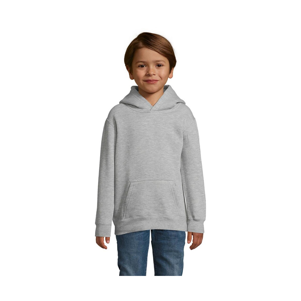 Bluzy z logo – bluza z kapturem slam kids slam kids s13255-gm Bluza z kapturem SLAM KIDS SLAM KIDS s13255-gm