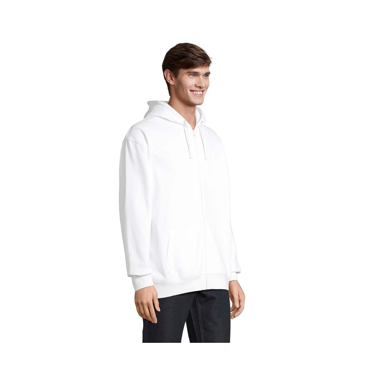 Bluzy z logo – carter bluza z kapturem carter s03812-wh-side CARTER Bluza z kapturem CARTER s03812-wh-side