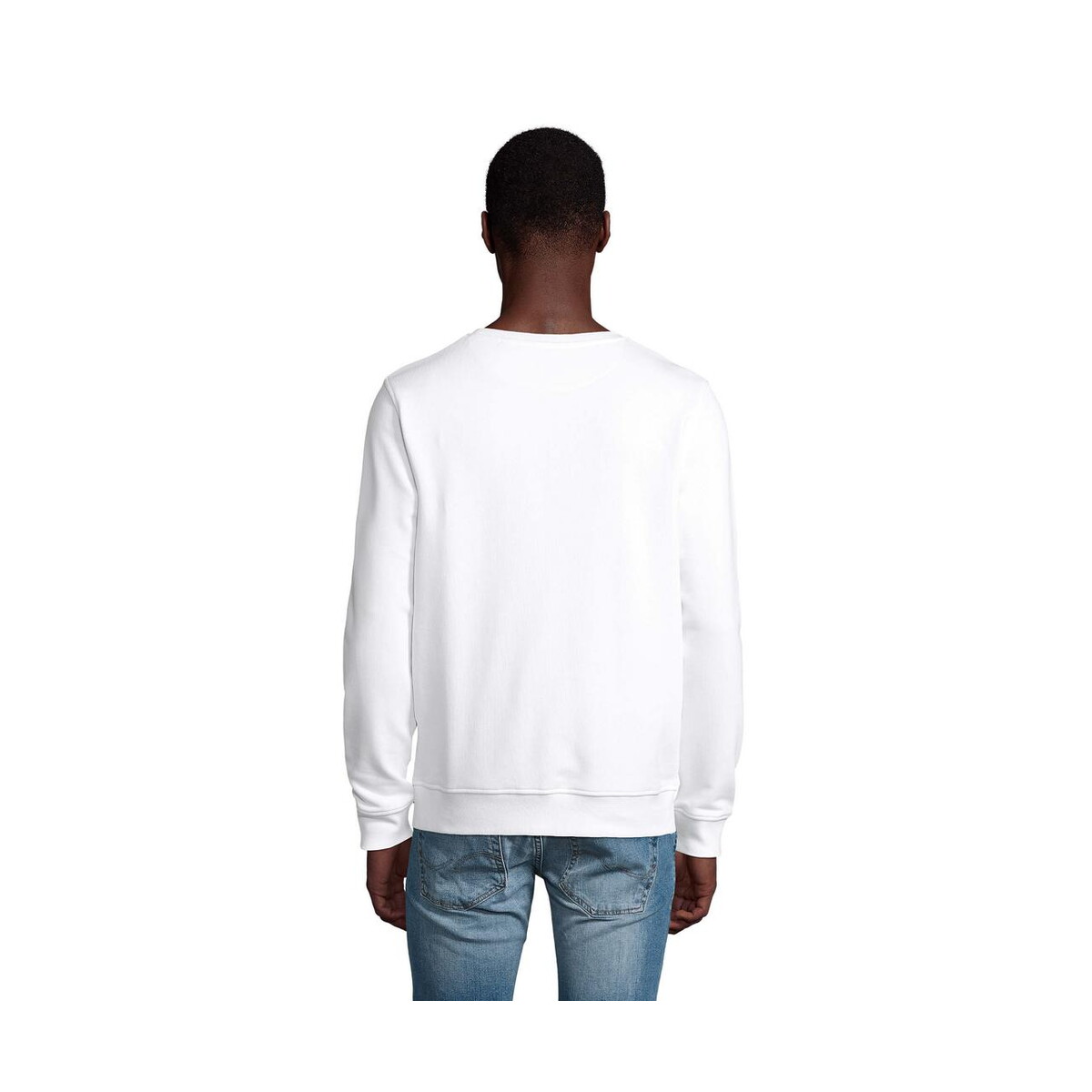 Bluzy z logo – komet sweater 280g comet s03574-wh-side KOMET SWEATER 280g COMET s03574-wh-side