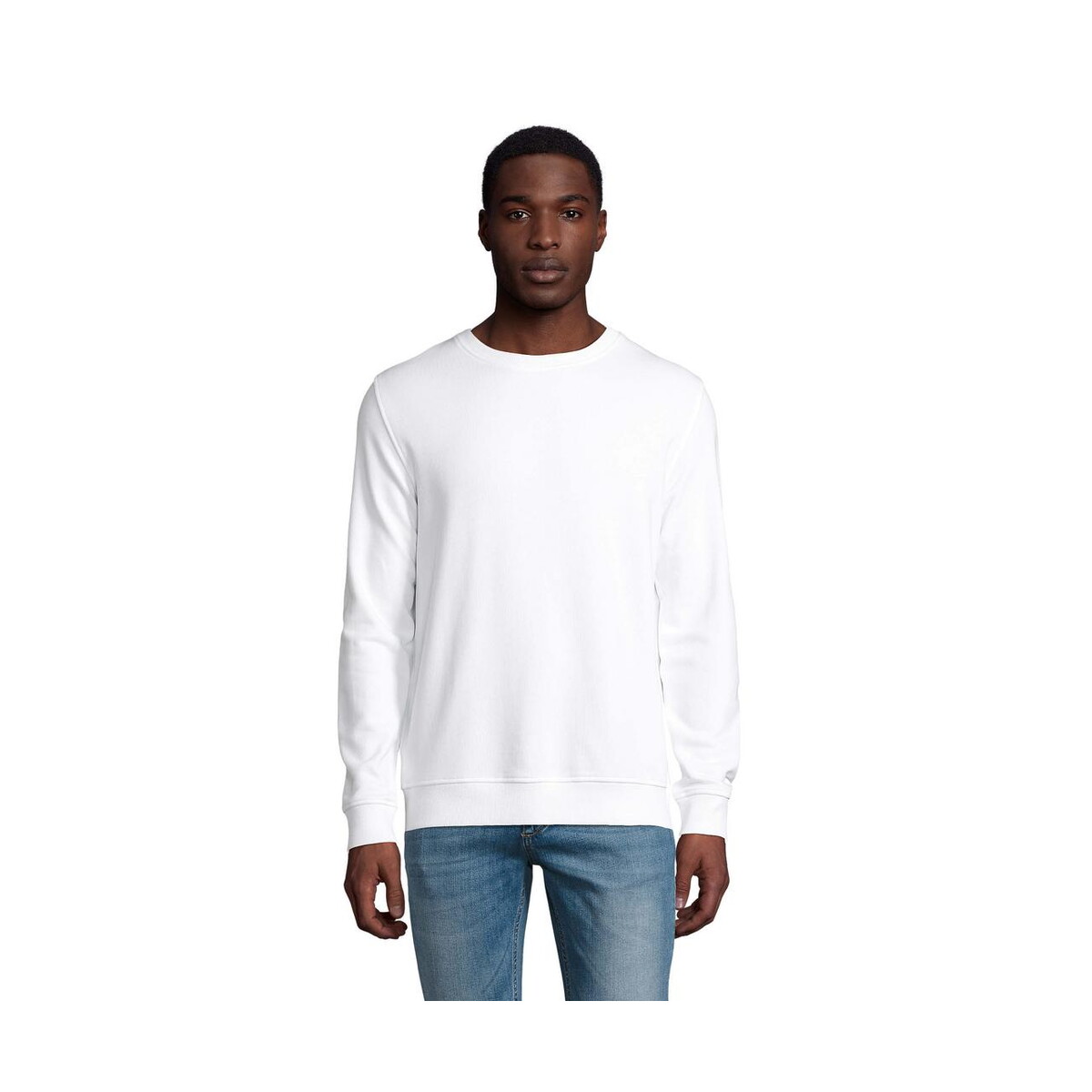 Bluzy z logo – komet sweater 280g comet s03574-wh KOMET SWEATER 280g COMET s03574-wh