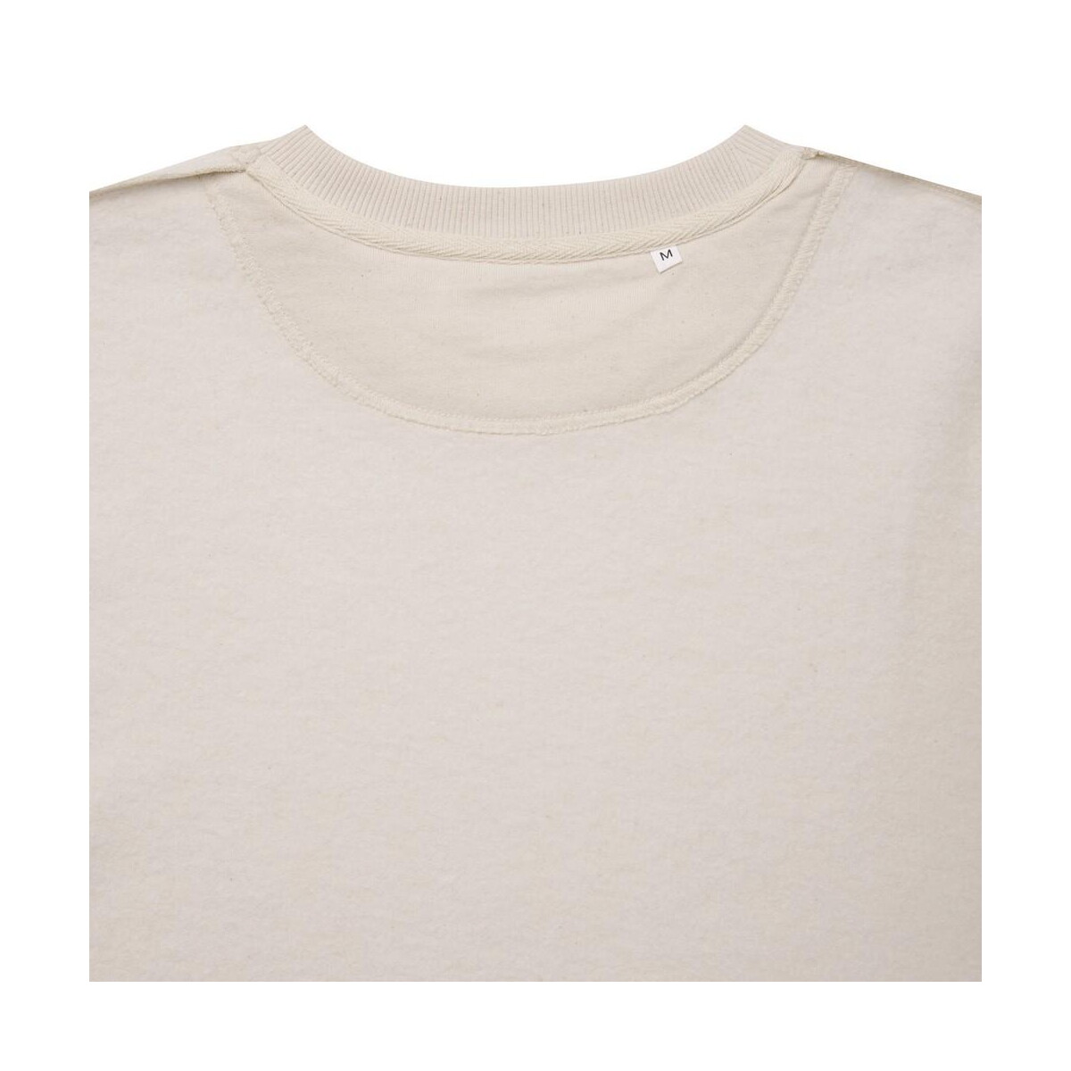 Bluzy z logo – luźna bluza z bawełny z recyklingu iqoniq kruger T9302.018.L__B_4 Luźna bluza z bawełny z recyklingu Iqoniq Kruger T9302.018.L__B_4