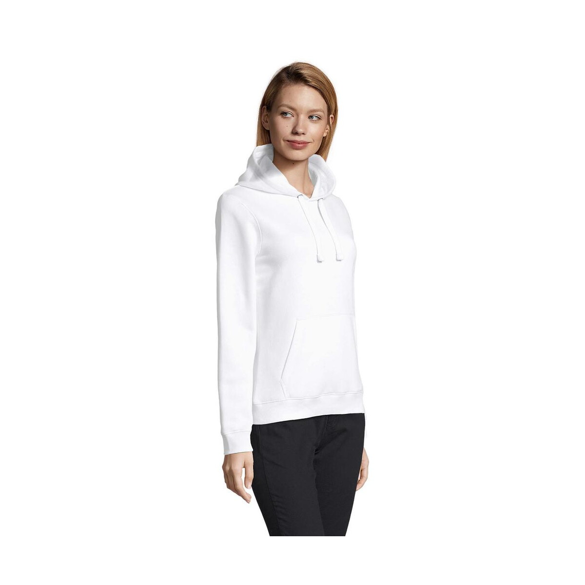 Bluzy z logo – spencer damska bluza 280g spencer women s03103-wh-side SPENCER damska bluza 280g SPENCER WOMEN s03103-wh-side