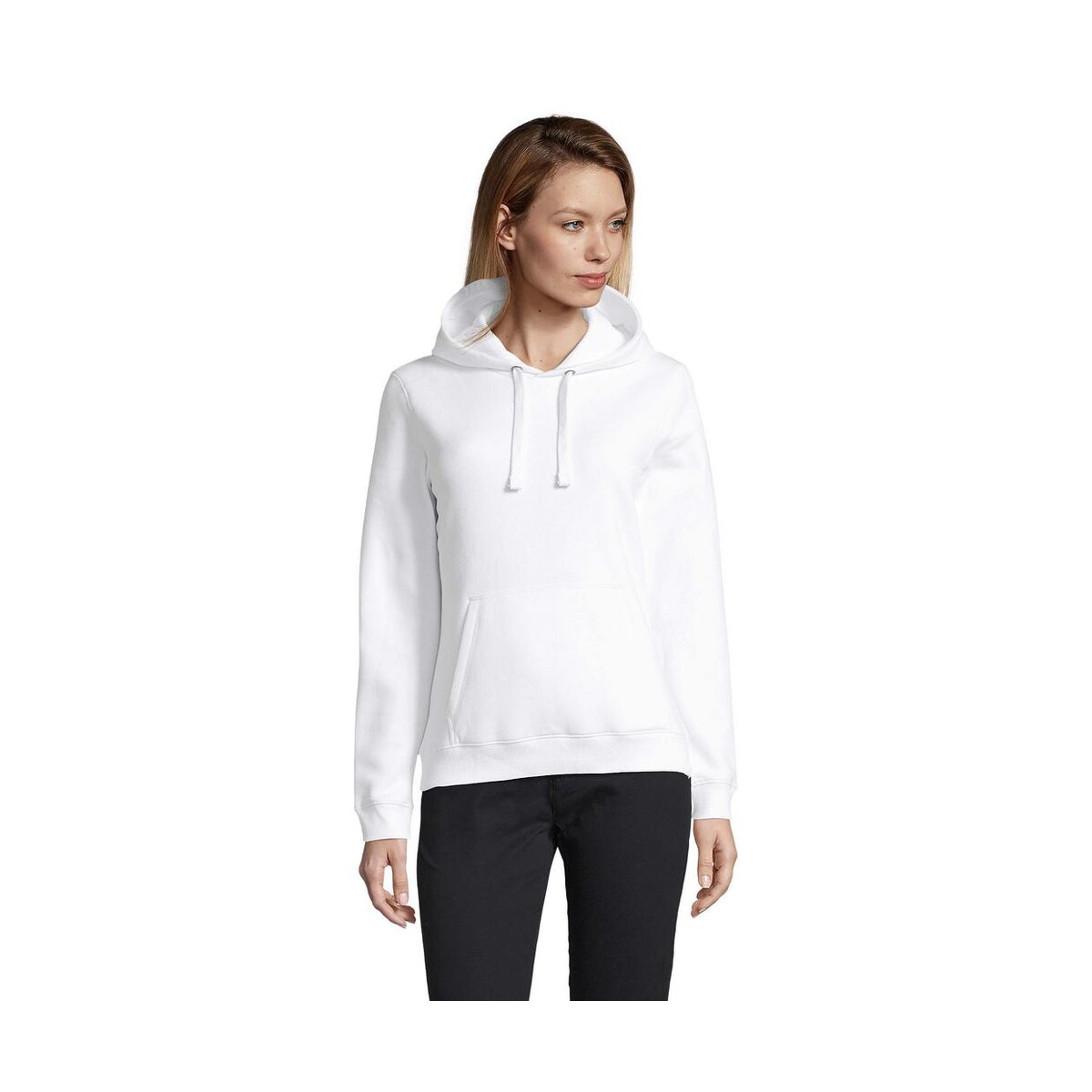 Bluzy z logo – spencer damska bluza 280g spencer women s03103-wh SPENCER damska bluza 280g SPENCER WOMEN s03103-wh