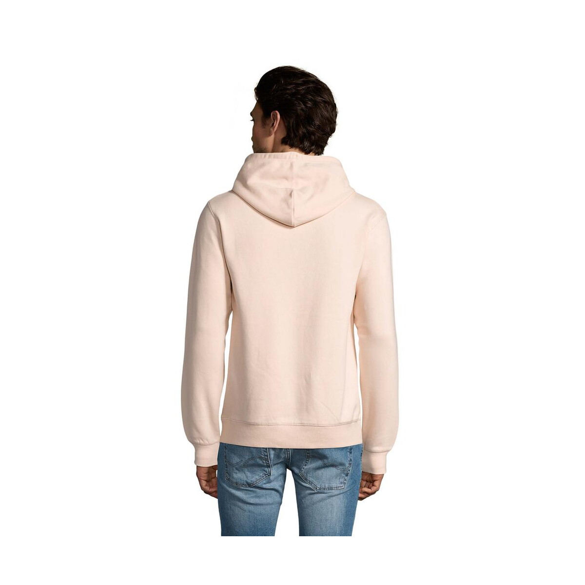 Bluzy z logo – spencer męska bluza 280g spencer s02991-cp-back SPENCER męska bluza 280g SPENCER s02991-cp-back