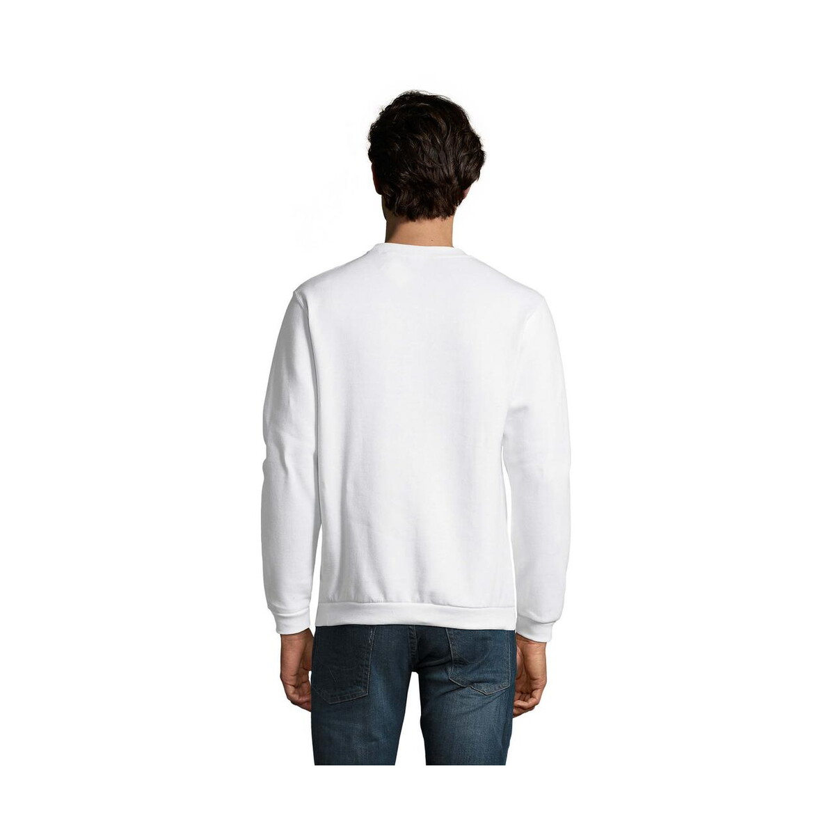 Bluzy z logo – spider męska bluza 260g spider s01168-wh-back SPIDER Męska bluza 260g SPIDER s01168-wh-back