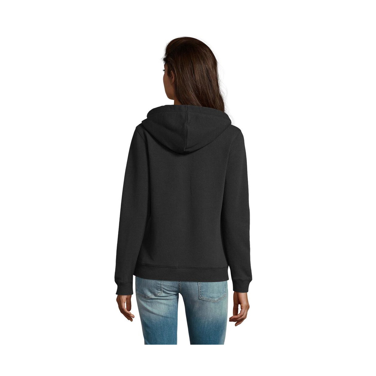 Bluzy z logo – spike hood damskie 280gr spike women s03106-bk-back SPIKE HOOD Damskie 280gr SPIKE WOMEN s03106-bk-back