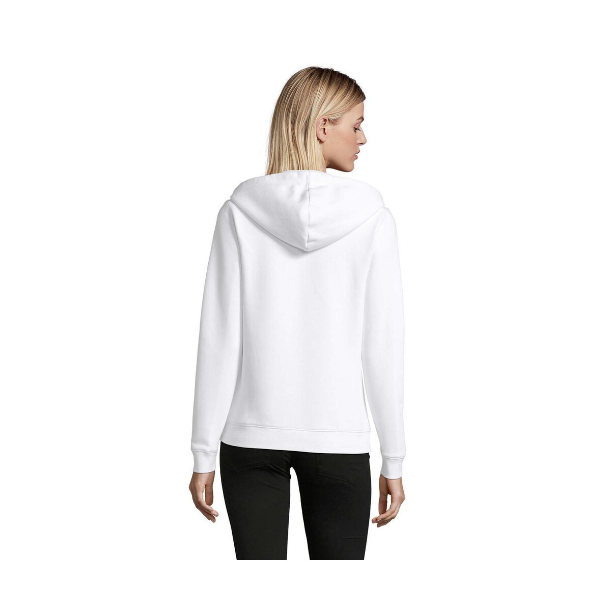 Bluzy z logo – spike hood damskie 280gr spike women s03106-wh-back SPIKE HOOD Damskie 280gr SPIKE WOMEN s03106-wh-back