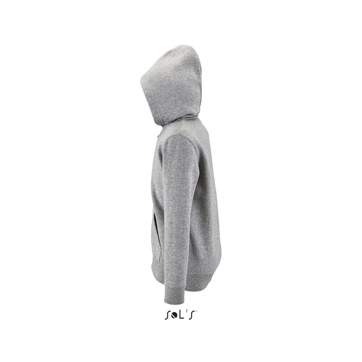 Bluzy z logo – stone dziecięcy hoodie stone kids s02092-gy-side STONE Dziecięcy hoodie STONE KIDS s02092-gy-side