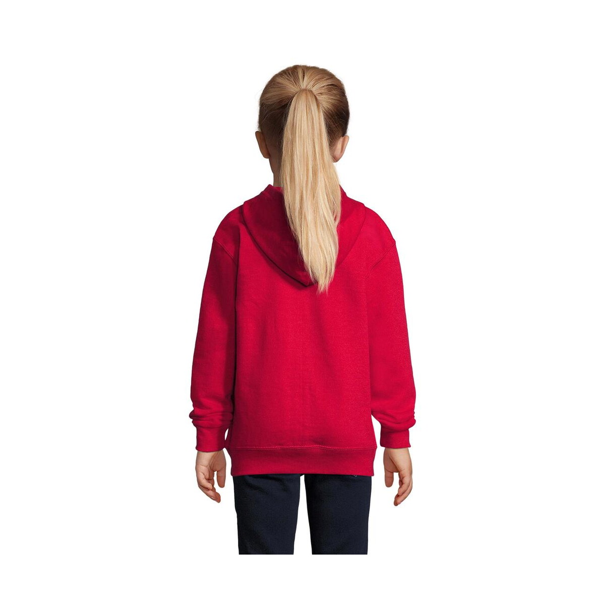 Bluzy z logo – stone dziecięcy hoodie stone kids s02092-rd-back STONE Dziecięcy hoodie STONE KIDS s02092-rd-back