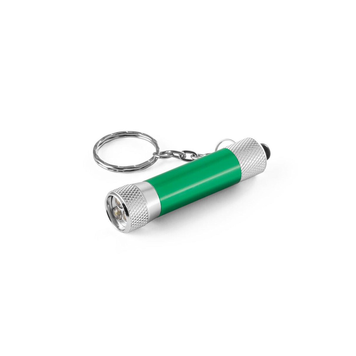 Breloki latarki z logo – lergan. aluminiowy brelok z latarką 3 led 93141_109 LERGAN. Aluminiowy brelok z latarką 3 LED 93141_109