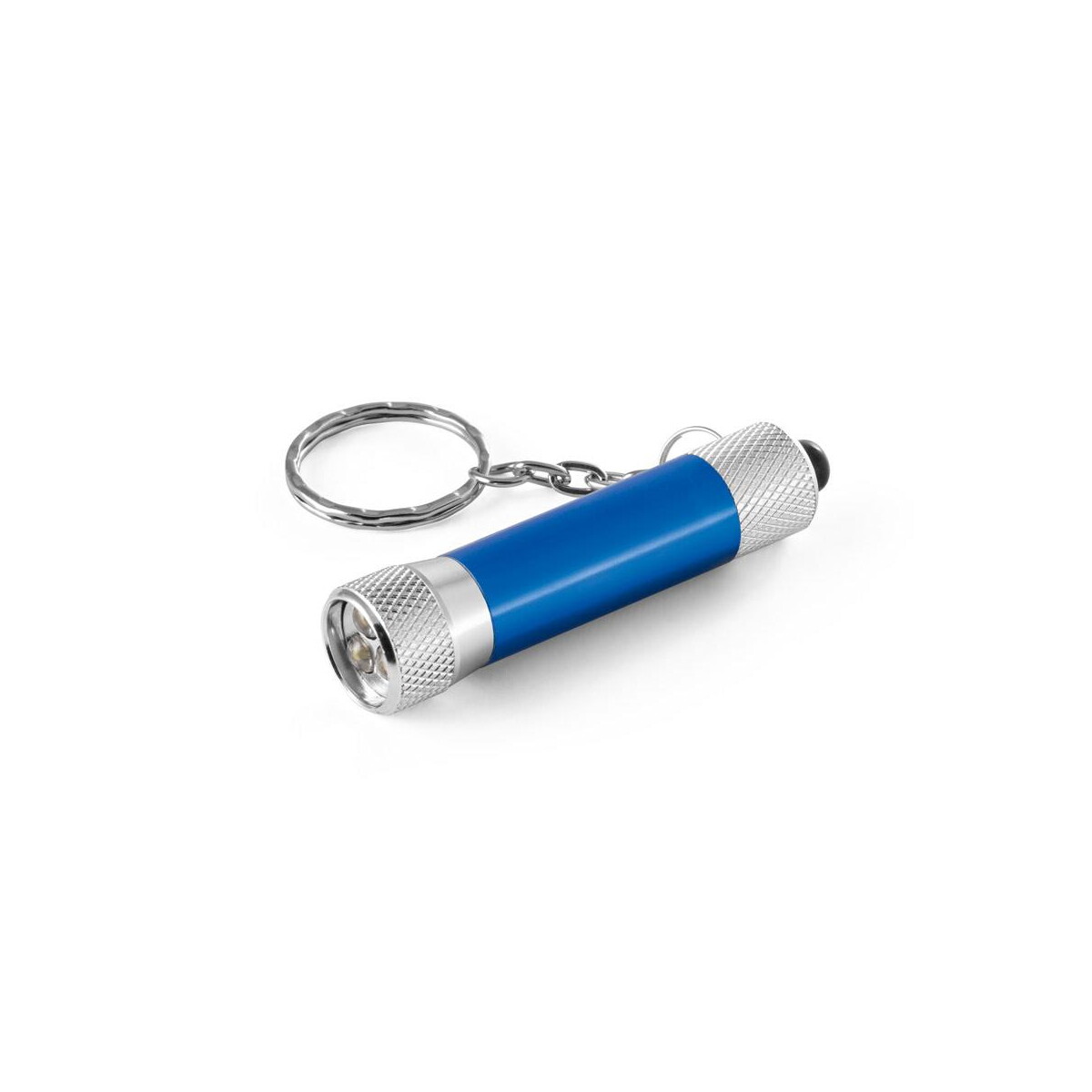 Breloki latarki z logo – lergan. aluminiowy brelok z latarką 3 led 93141_114 LERGAN. Aluminiowy brelok z latarką 3 LED 93141_114