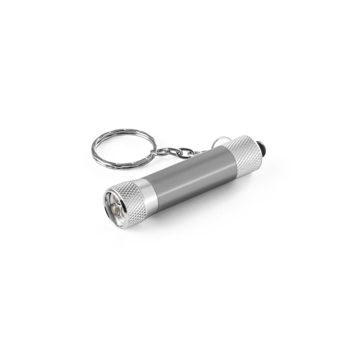 Breloki latarki z logo – lergan. aluminiowy brelok z latarką 3 led 93141_147 LERGAN. Aluminiowy brelok z latarką 3 LED 93141_147
