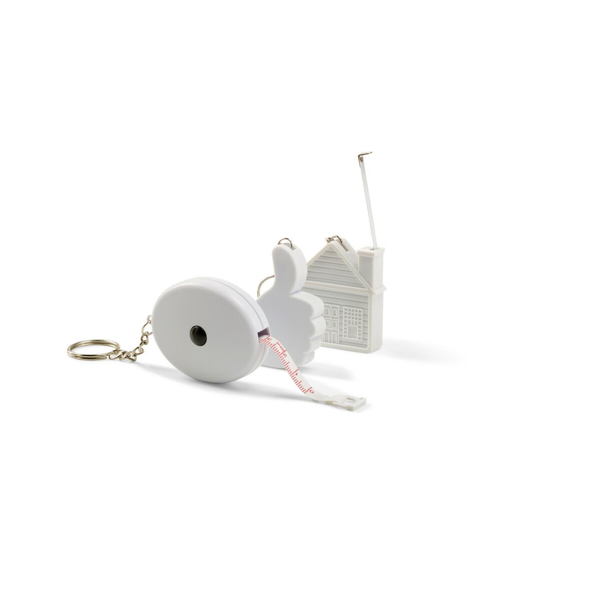 Breloki miarki z logo – brelok do kluczy, miara 1,5m V5615_1 Brelok do kluczy, miara 1,5m V5615_1