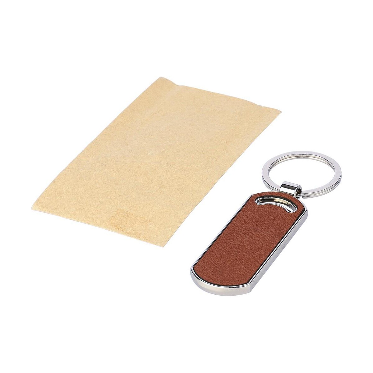 Breloki odblaskowe z logo – brelok do kluczy VA483-16_AAA03 Brelok do kluczy VA483-16_AAA03