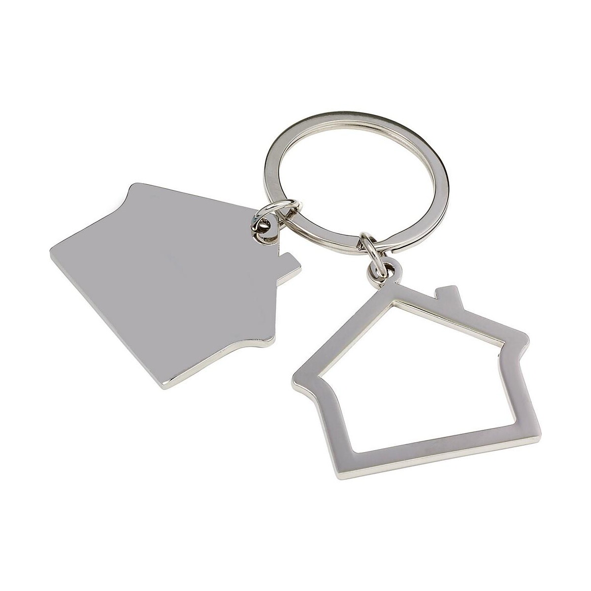 Breloki otwieracze z logo – brelok do kluczy „domek” V0633-32_AAA06 Brelok do kluczy