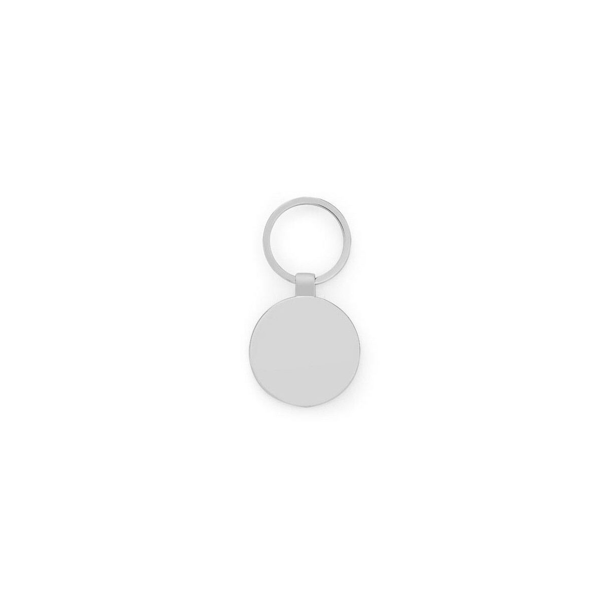 Breloki otwieracze z logo – gaston round. okrągły żelazny brelok z cynku i bambusa 95119_160-b GASTON ROUND. Okrągły żelazny brelok z cynku i bambusa 95119_160-b