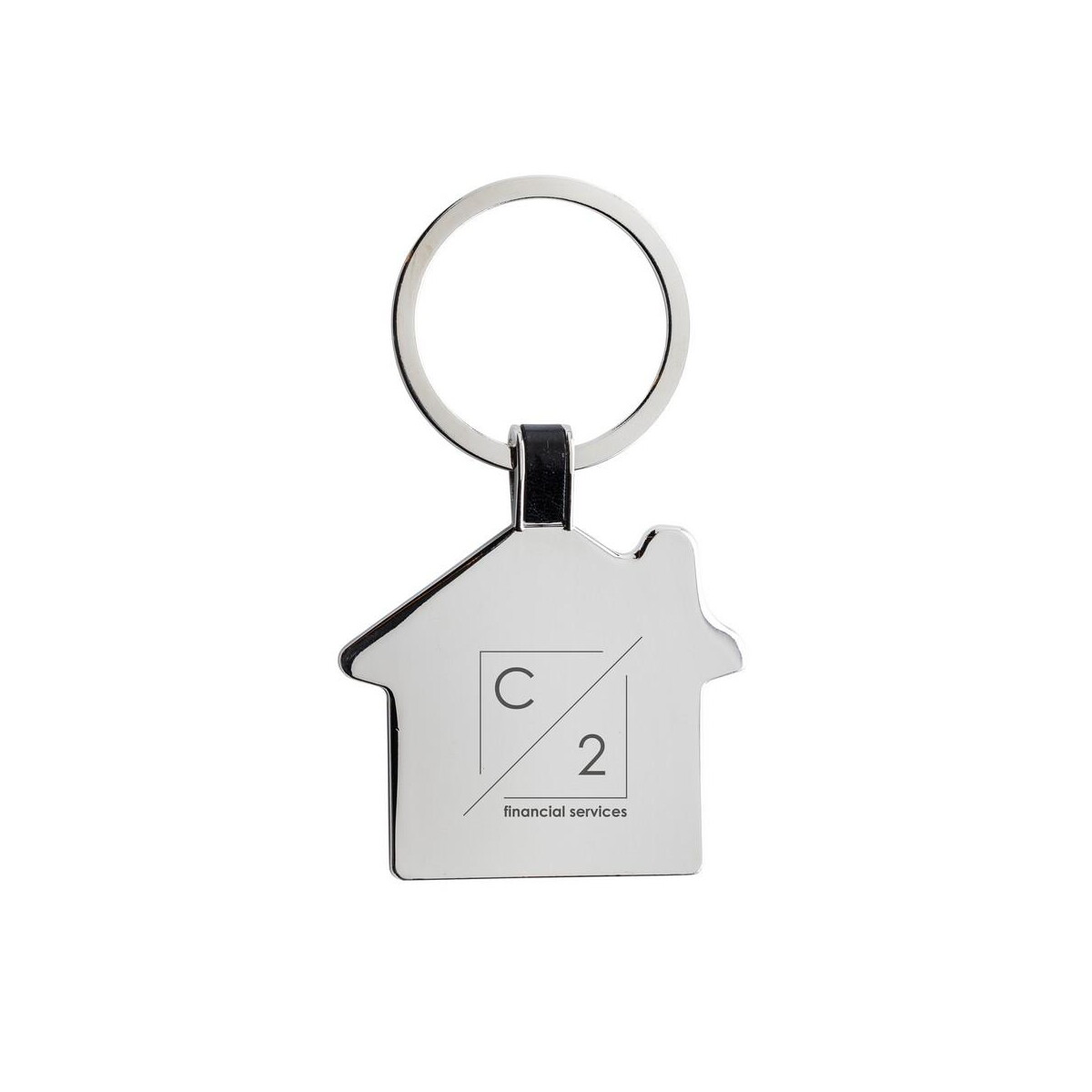Breloki wielofunkcyjne z logo – brelok do kluczy „domek” P191.6202__D_100 Brelok do kluczy